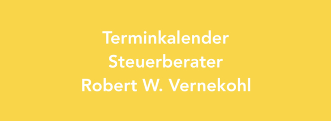 Terminkalender RV Terminkalender RV