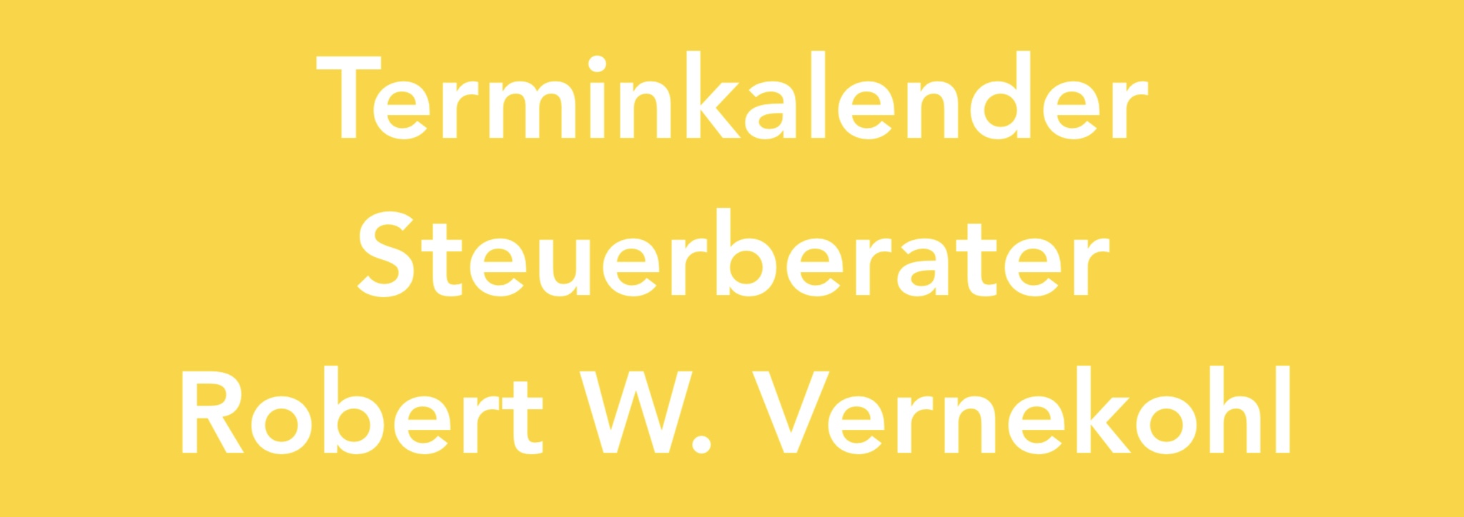 Terminkalender RV